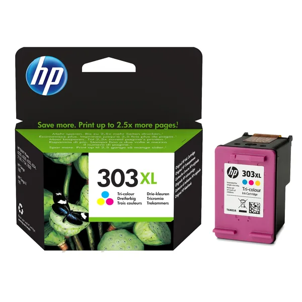 Оригинальный HP 303XL Чернила - Цвет