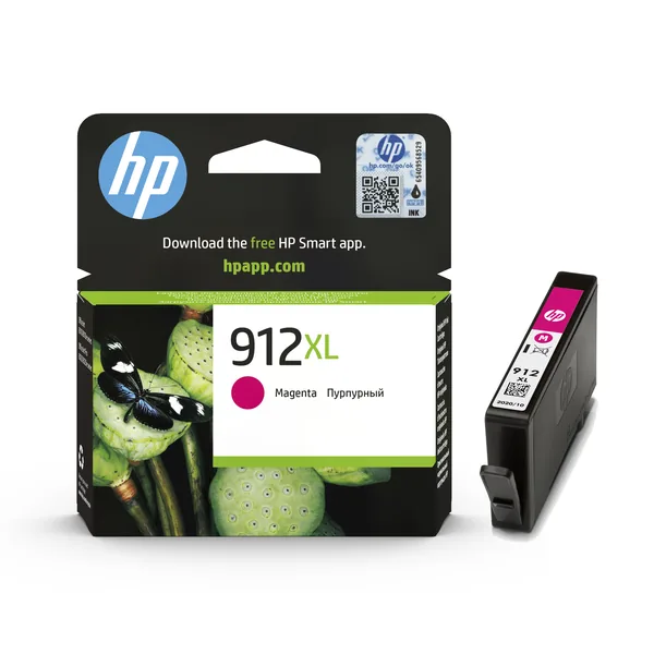 Оригинальный HP 912XL Чернила - Пурпурный
