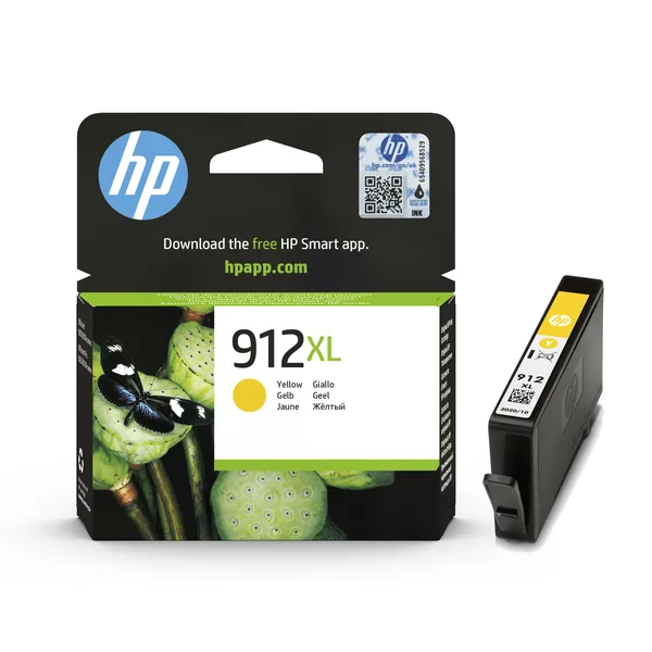 Оригинальный HP 912XL Чернила - Жёлтый