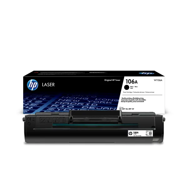 Γνήσιο HP 106A - (W1106A) Τόνερ - Μαύρο