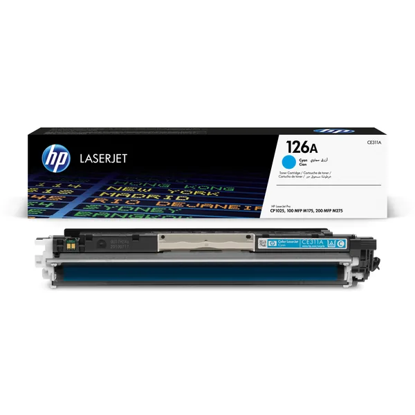 Γνήσιο HP 126A - (CE311A) Τόνερ - Κυανό