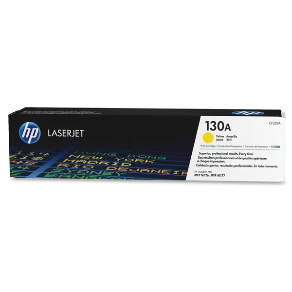 Оригинальный HP 130A - (CF352A) Тонер - Жёлтый