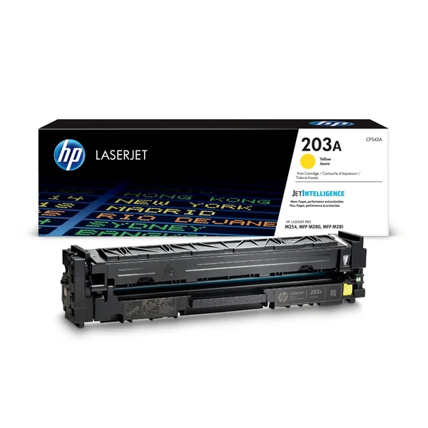 Γνήσιο HP 203A - (CF542A) Τόνερ - Κίτρινο